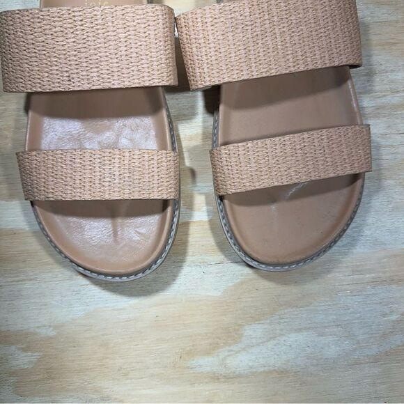 Joie Nimble Tan Vegan Leather Slide Sandals Women’s Size 9.5 - Picture 5 of 8